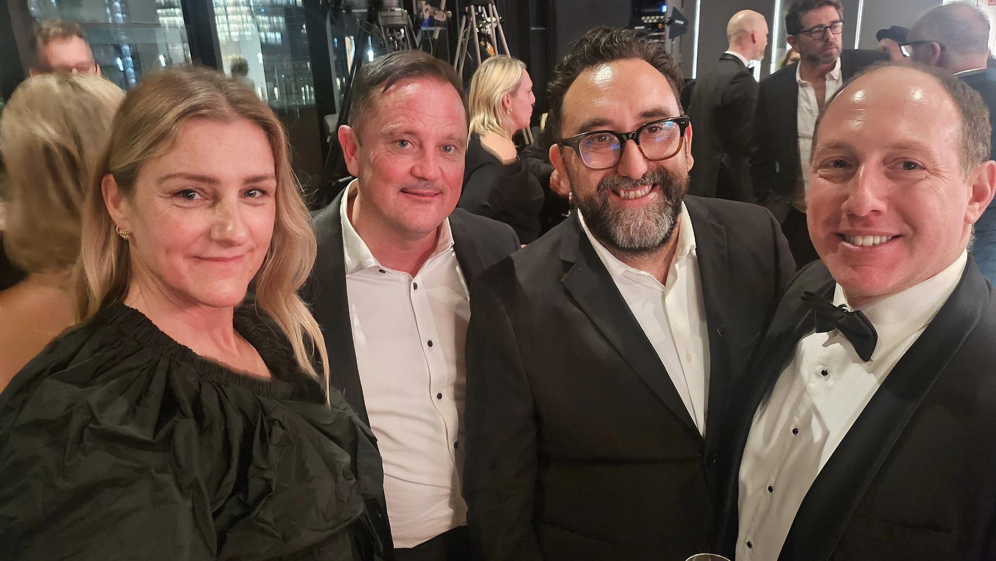 The Monkeys co-founders Scott Nowell and Justin Drape and Filmgraphics EP Anna Fawcett inducted into prestigious AWARD Hall of Fame