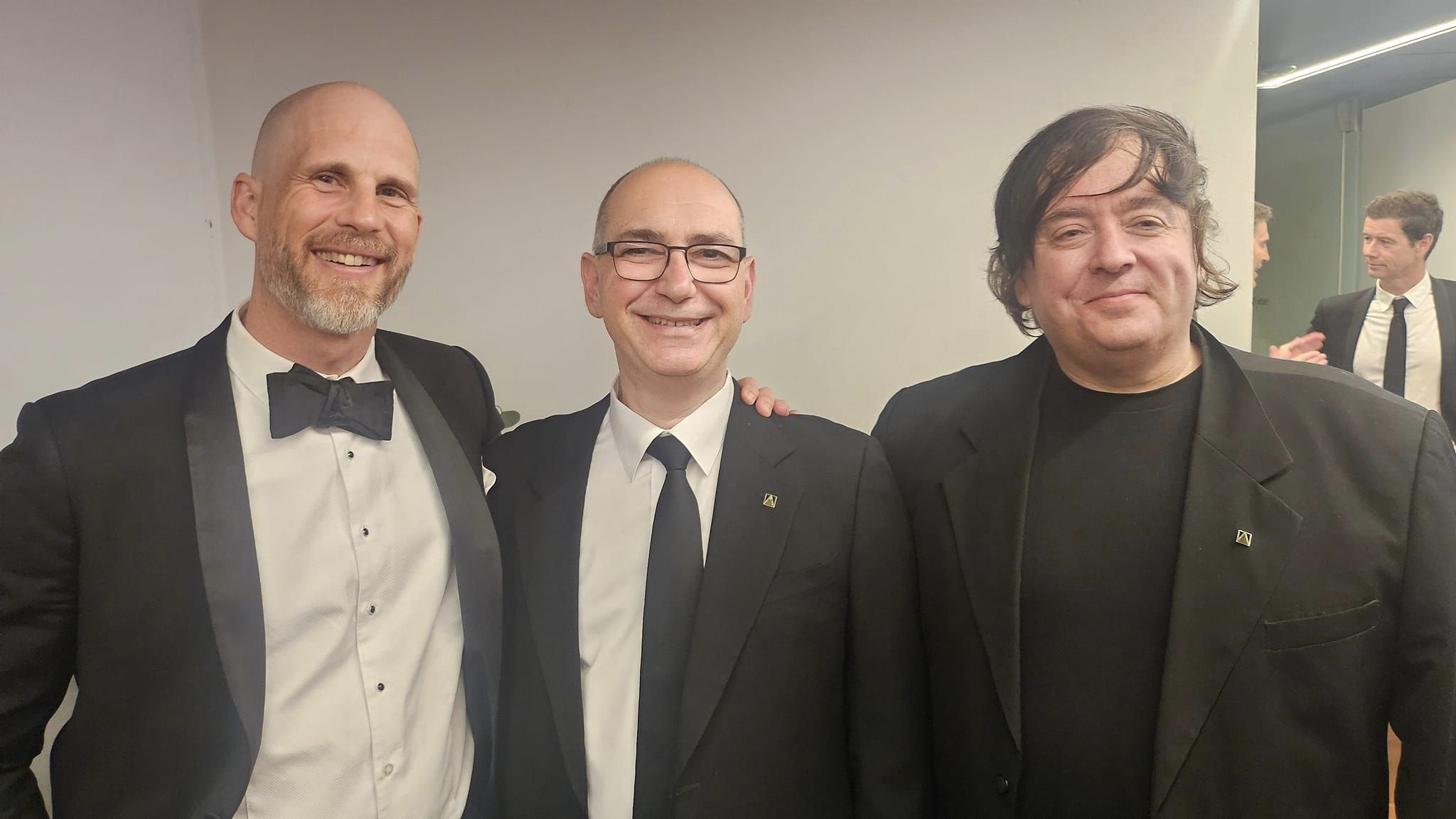 The Monkeys co-founders Scott Nowell and Justin Drape and Filmgraphics EP Anna Fawcett inducted into prestigious AWARD Hall of Fame