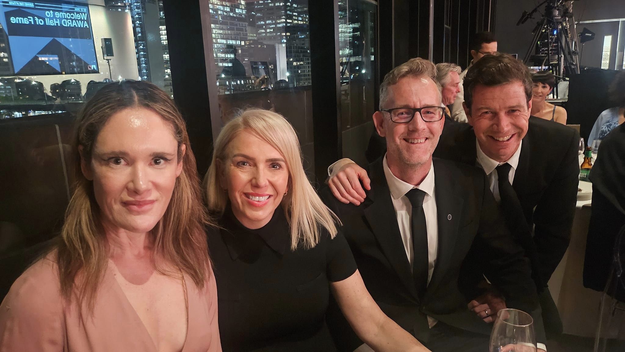 The Monkeys co-founders Scott Nowell and Justin Drape and Filmgraphics EP Anna Fawcett inducted into prestigious AWARD Hall of Fame