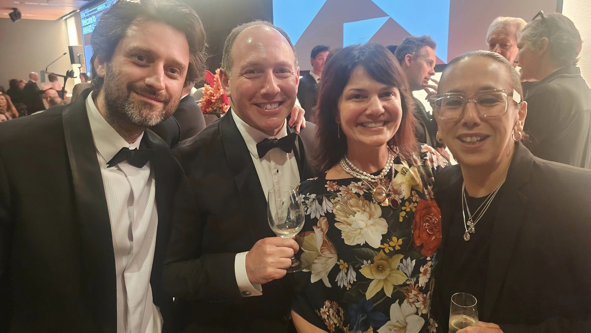 The Monkeys co-founders Scott Nowell and Justin Drape and Filmgraphics EP Anna Fawcett inducted into prestigious AWARD Hall of Fame