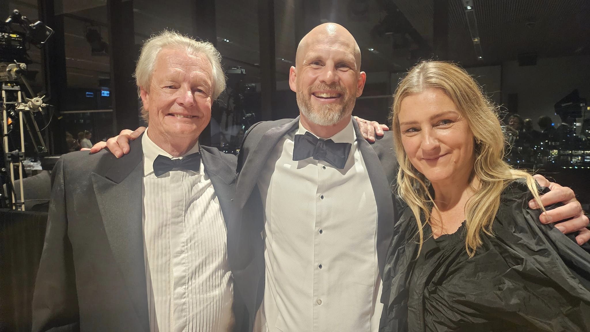 The Monkeys co-founders Scott Nowell and Justin Drape and Filmgraphics EP Anna Fawcett inducted into prestigious AWARD Hall of Fame