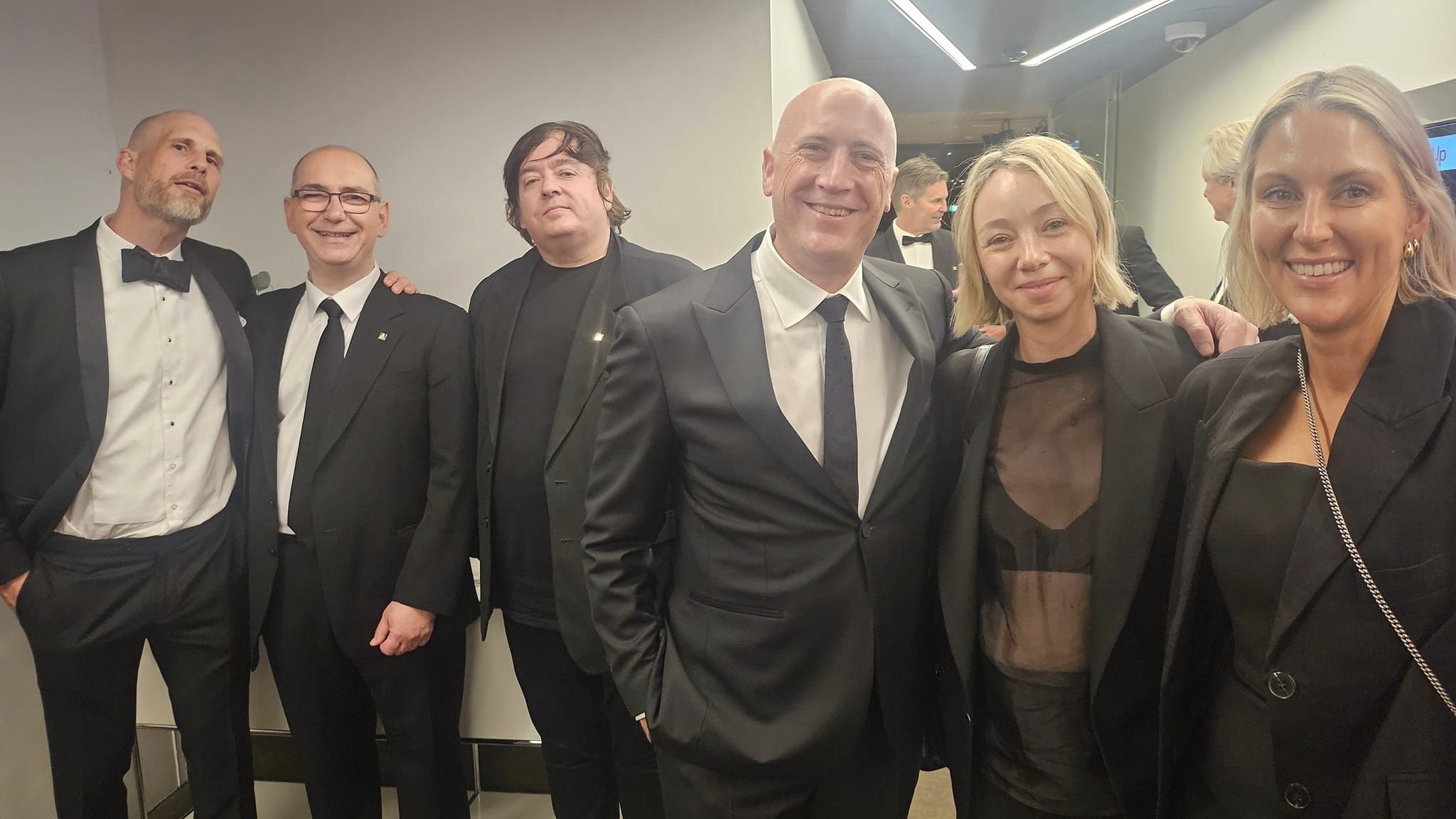 The Monkeys co-founders Scott Nowell and Justin Drape and Filmgraphics EP Anna Fawcett inducted into prestigious AWARD Hall of Fame