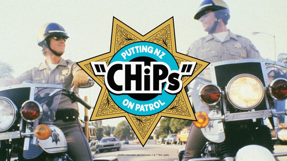 Iconic 80’s TV show ‘CHiPs’ is back encouraging older New Zealanders to get ‘on patrol’ in new anti-scams campaign via TBWA\New Zealand