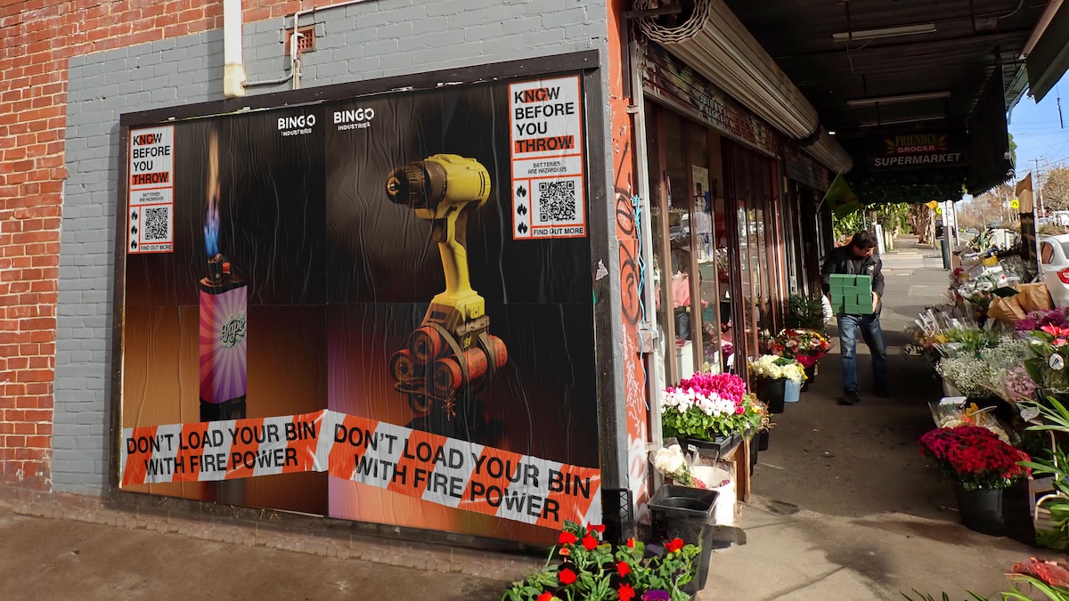BINGO Industries reveals the explosive dangers of disposing batteries in the bin in new ‘Know before you throw’ campaign via Bounce Creative