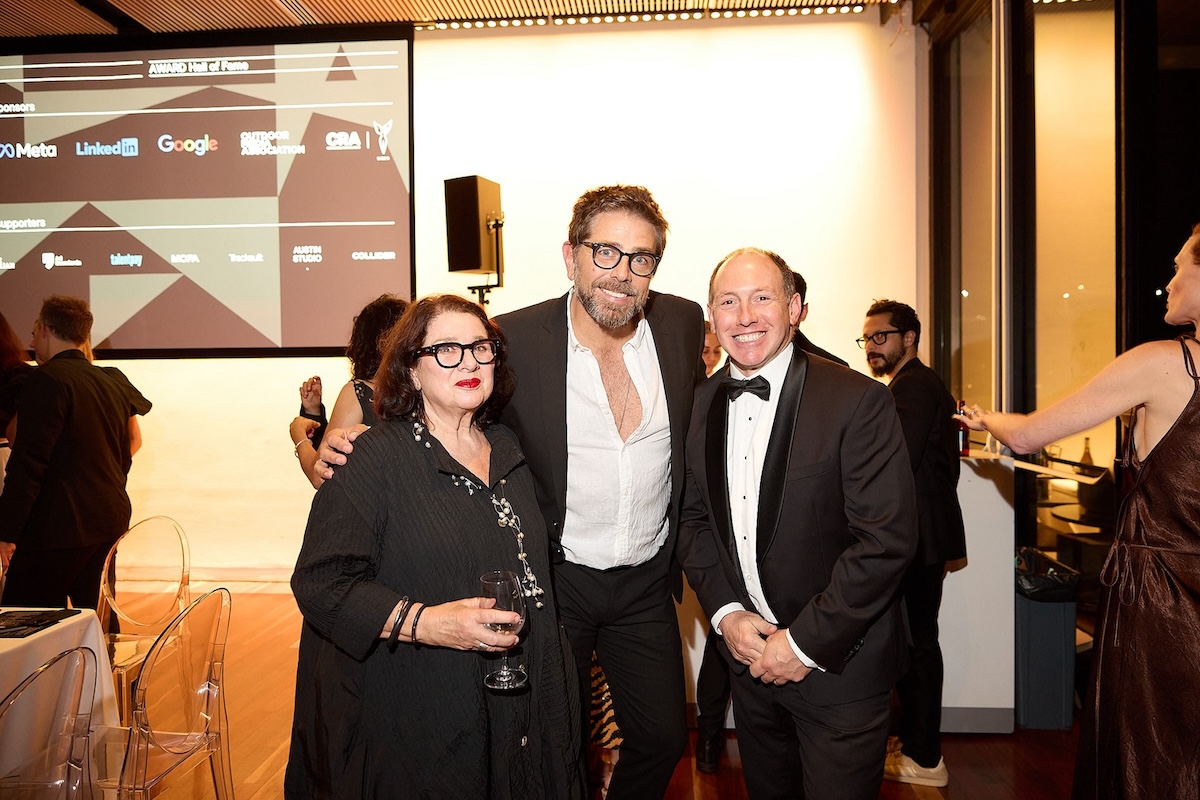 The Monkeys co-founders Scott Nowell and Justin Drape and Filmgraphics EP Anna Fawcett inducted into prestigious AWARD Hall of Fame