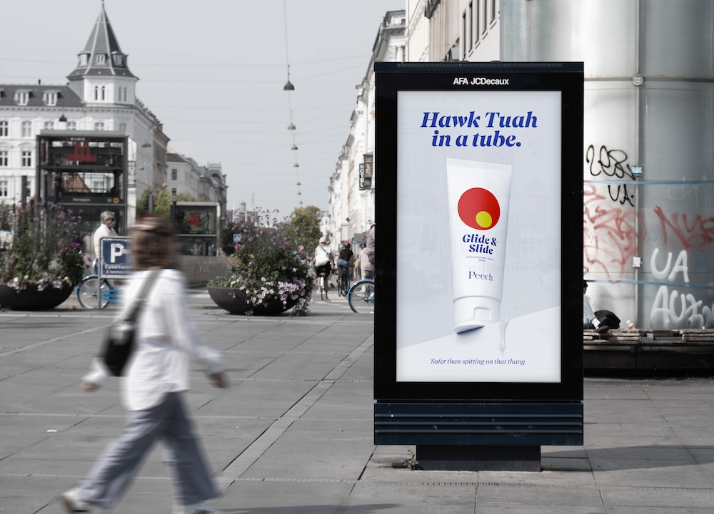 Aussie expat Tim Pashen behind Peech’s cheeky ‘Hawk Tuah In A Tube’ ad via Worth Your While