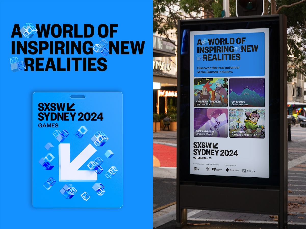 The Art of Curiosity: Studio 3AM crafts SXSW Sydney’s 2024 campaign