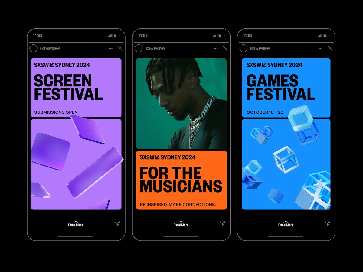 The Art of Curiosity: Studio 3AM crafts SXSW Sydney’s 2024 campaign