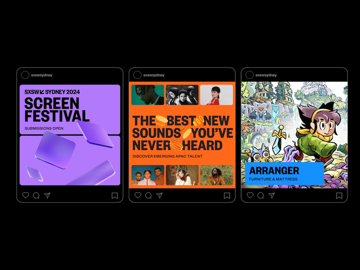 The Art of Curiosity: Studio 3AM crafts SXSW Sydney’s 2024 campaign