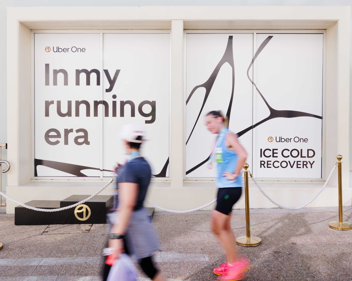 Uber converts Icebergs into luxurious ice bath post City2Surf in new activation via Hello Social