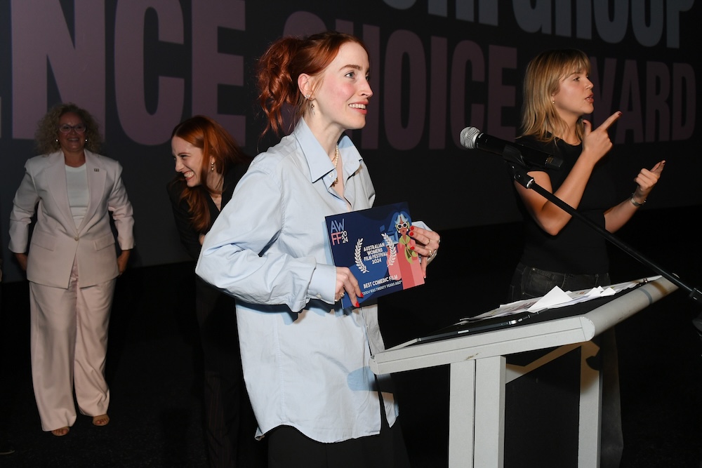 Female talent celebrated at 2024 Australian Women’s Film Festival supported by M&C Saatchi