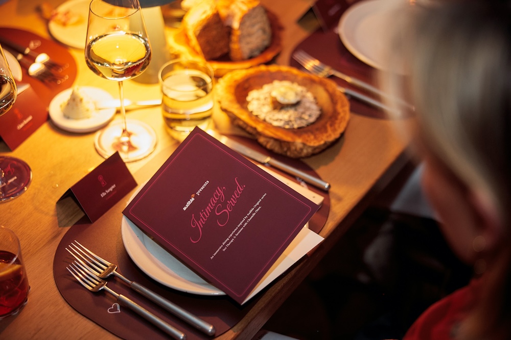 Audible’s Sex Therapy podcast returns with new dining experience ‘Intimacy Served’ via Emotive