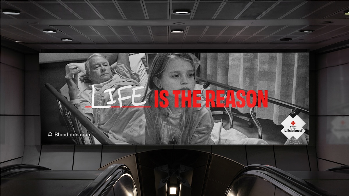 LIFEBLOOD LAUNCHES CAMPAIGN VIA M&C SAATCHI HELPING 100,000 AUSTRALIANS FIND THEIR REASON