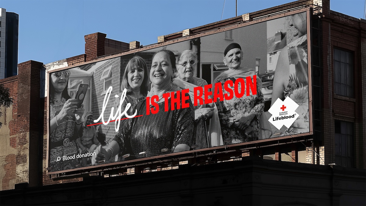 LIFEBLOOD LAUNCHES CAMPAIGN VIA M&C SAATCHI HELPING 100,000 AUSTRALIANS FIND THEIR REASON