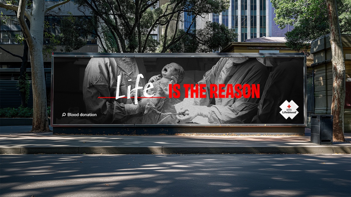 LIFEBLOOD LAUNCHES CAMPAIGN VIA M&C SAATCHI HELPING 100,000 AUSTRALIANS FIND THEIR REASON