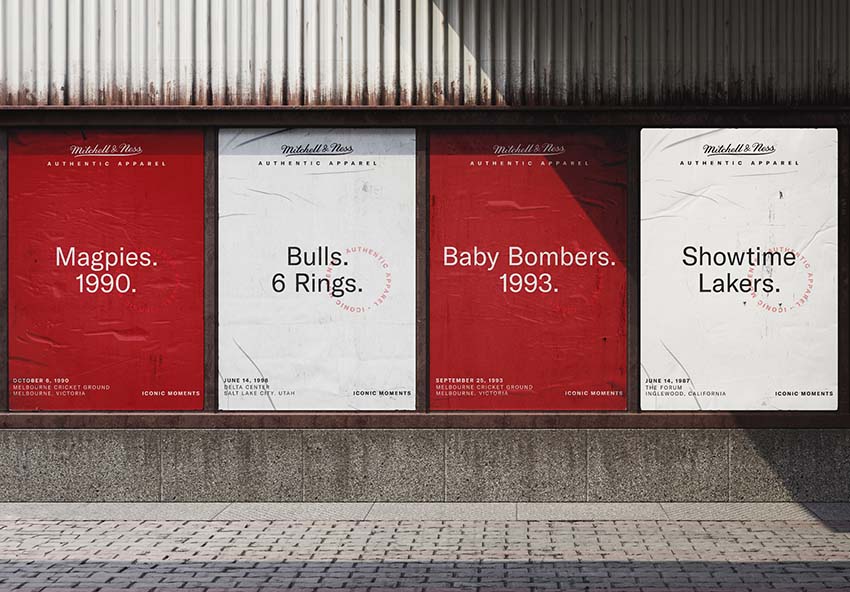 Mitchell & Ness Unveils ‘Wear the Moment’ campaign celebrating iconic moments in sport