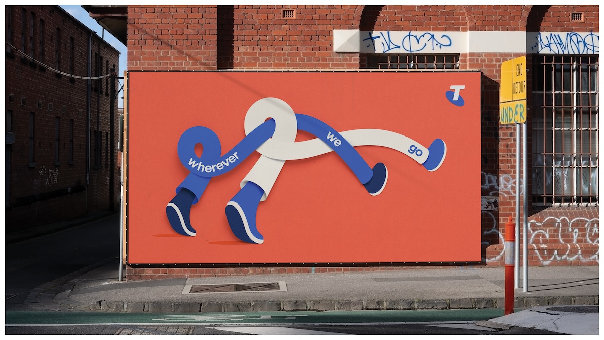 Telstra launches major new brand platform ‘Wherever we go’ via Bear Meets Eagle on Fire +61