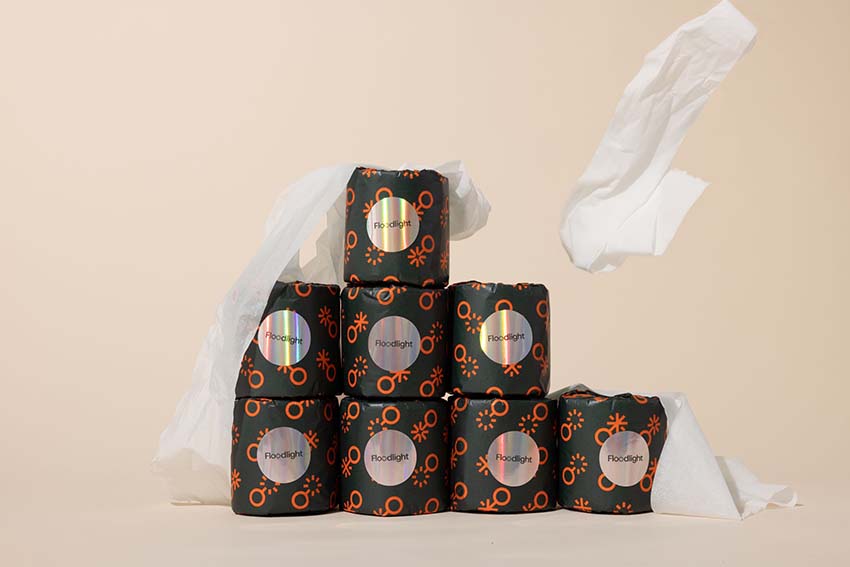 Floodlight Content rebrands as Floodlight and sends toilet paper to clients