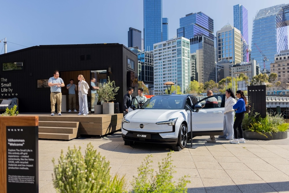 Volvo marks EX30 launch with sustainable touring activation ‘The Small Life’ via Graffiti