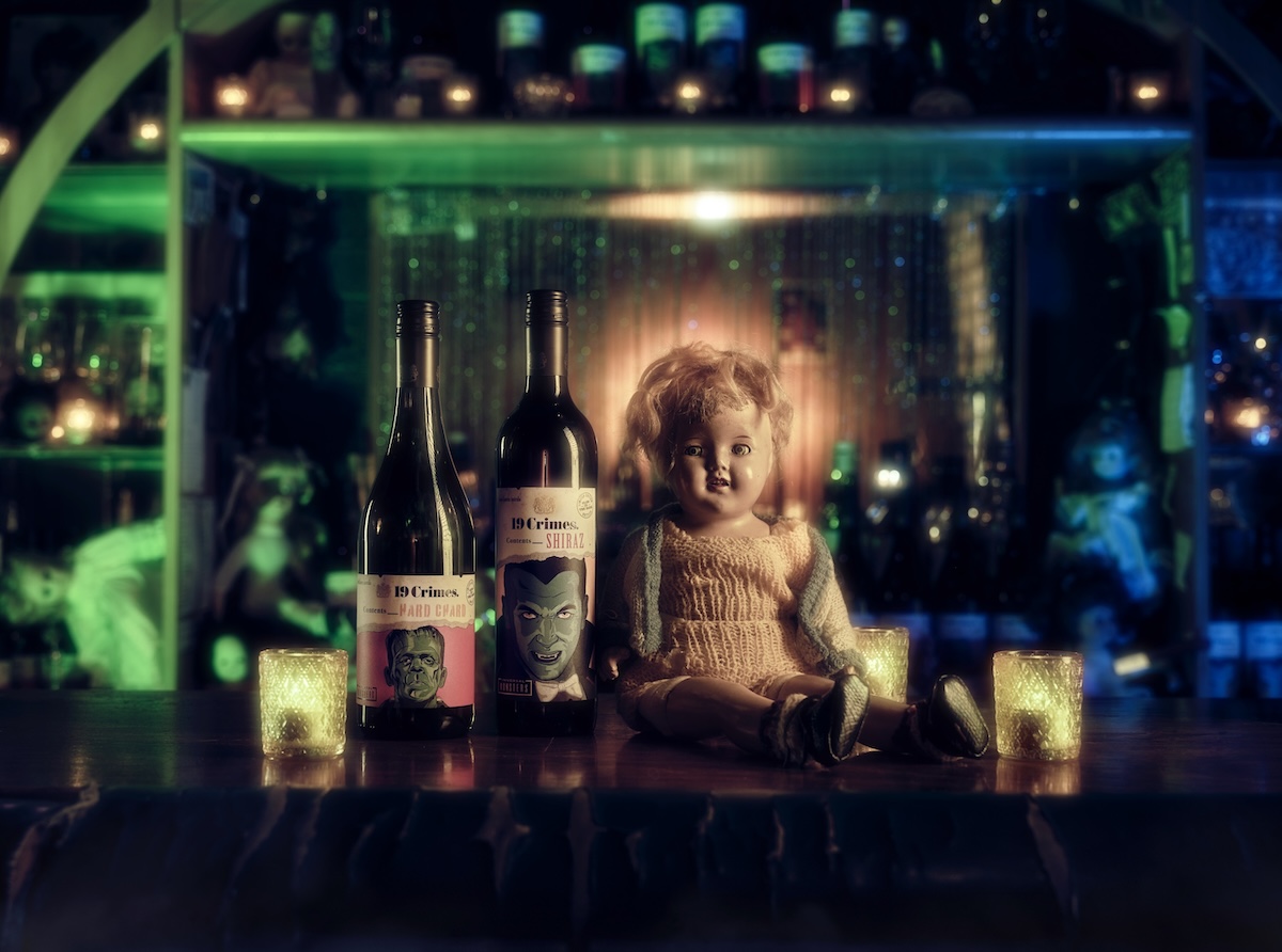 Great wines, horrendous spirits: 19 Crimes launches real Possessed Wine Bar via Splash TWE