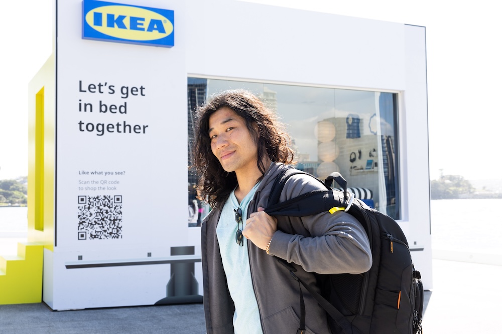 IKEA 24-hour Sleep Billboard LIVE at Circular Quay via Maverick, Havas Host, Mindshare and Mango