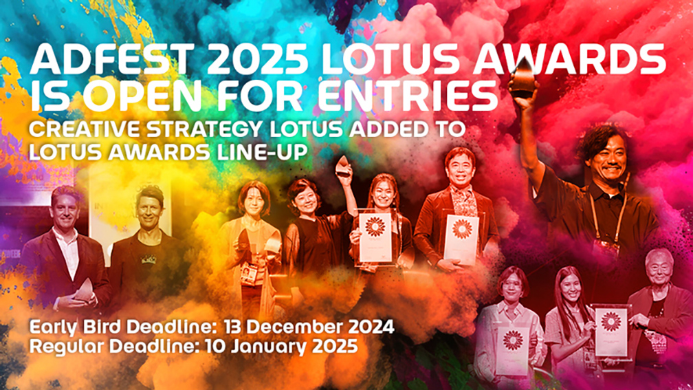 AdFest 2025 releases Call for Entries: The early bird entry deadline is Friday 13 December