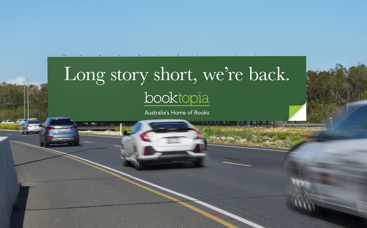 Booktopia is ‘Australia’s home of books’ in nationwide creative campaign via TRP