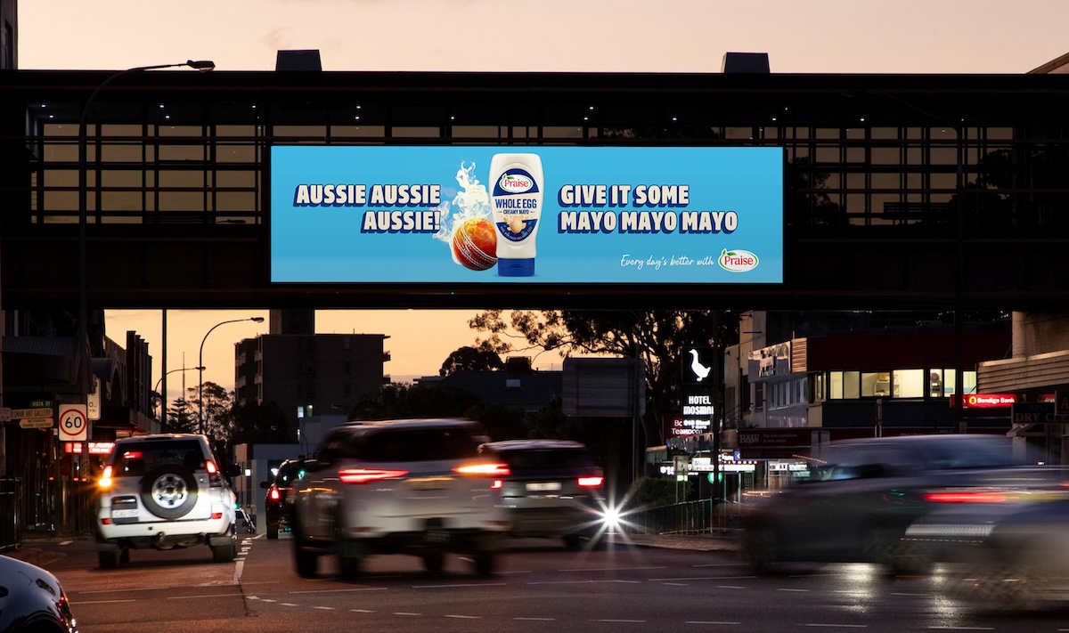 Praise encourages Aussies to ‘give it some mayo’ in new brand platform via Connecting Plots