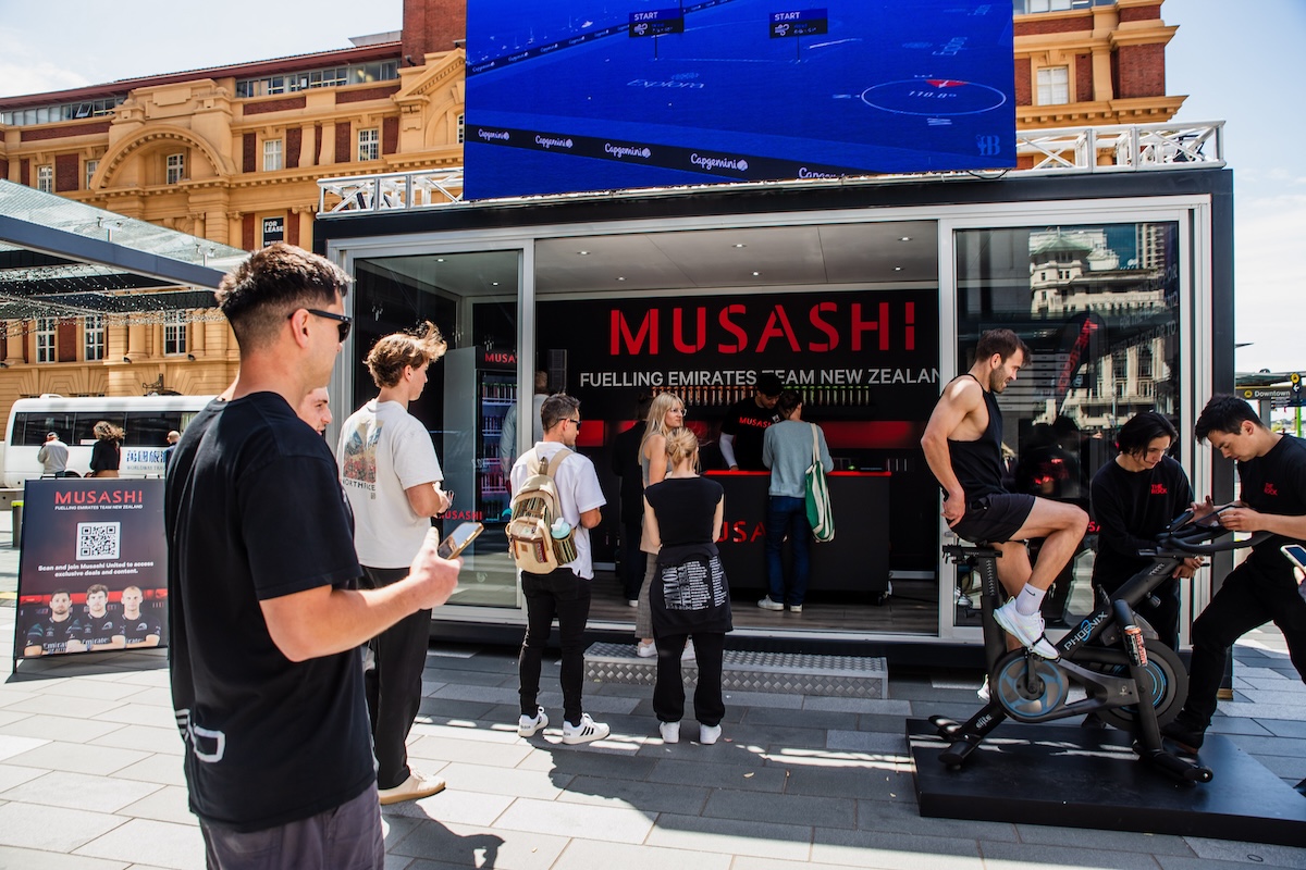 Musashi and Thompson Spencer amplify Emirates Team New Zealand excitement in NZ and Barcelona