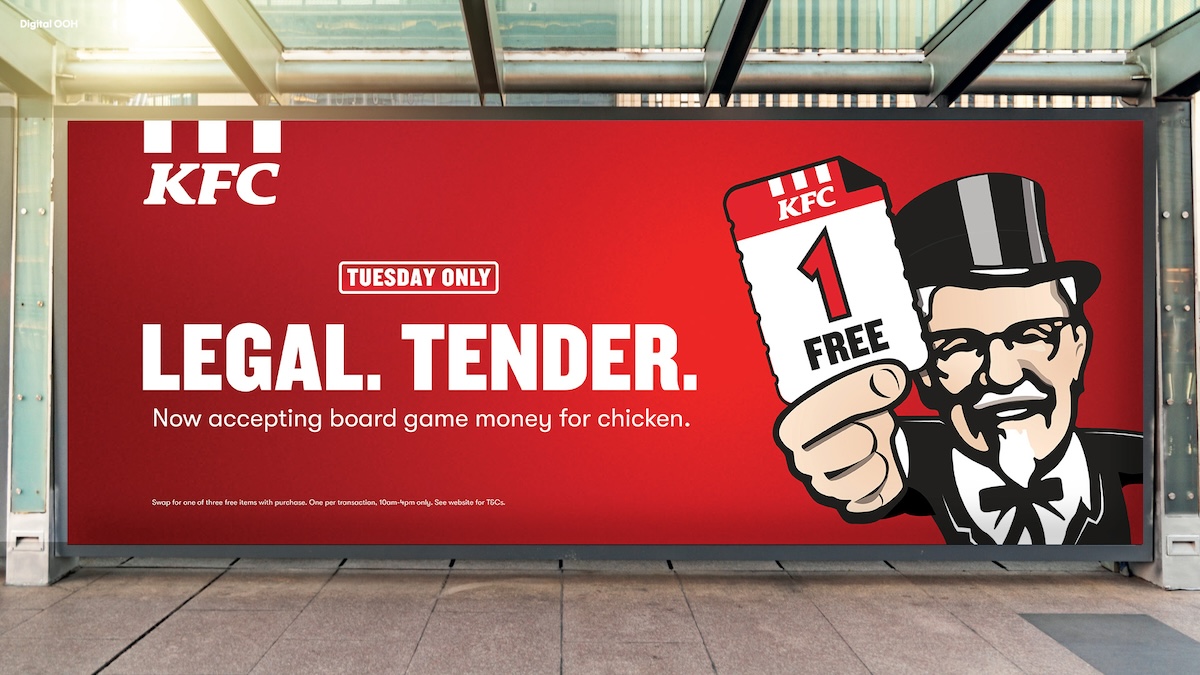 KFC Gives Kiwis Chicken in Exchange for Fake Cash in New Promo Stunt via Stanley St and Special PR