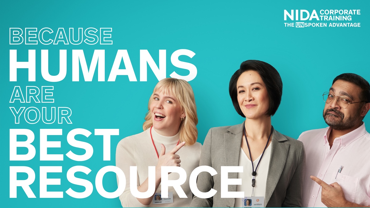 NIDA Corporate Training provides Australian businesses with ‘The Unspoken Advantage’ in Latest Campaign via ScienceFiction