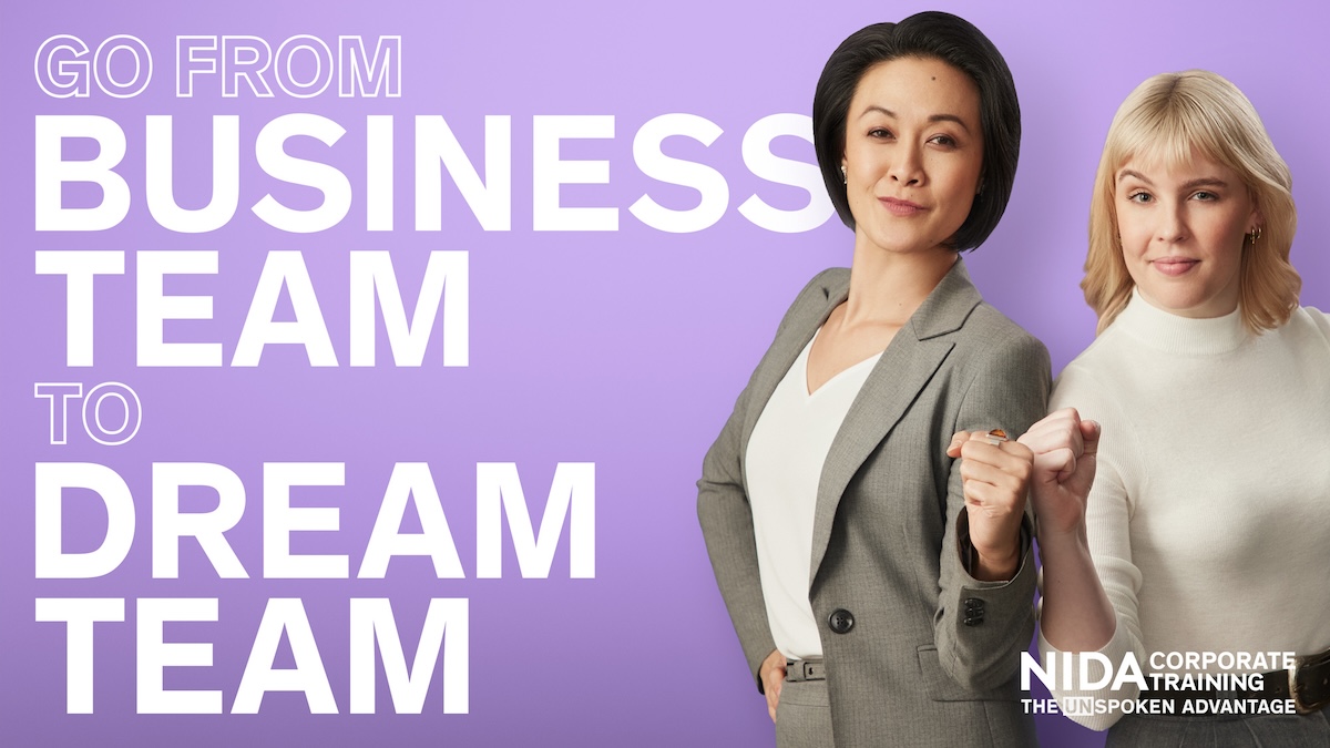 NIDA Corporate Training provides Australian businesses with ‘The Unspoken Advantage’ in Latest Campaign via ScienceFiction
