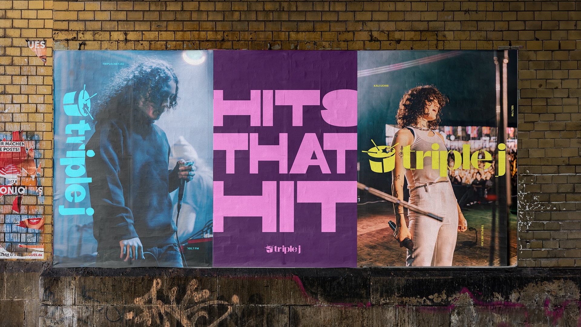 National broadcaster triple j launches striking new brand identity via Howatson+Company