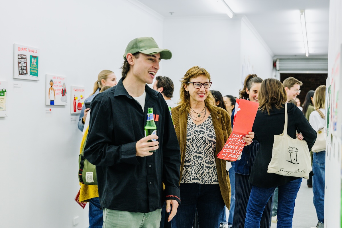 ‘That’s Not Art, It’s Just a Bunch of Cocks and Puns’: Cocogun creative partner Ant Melder showcases art at ‘Rubbish Fantastic’ exhibition