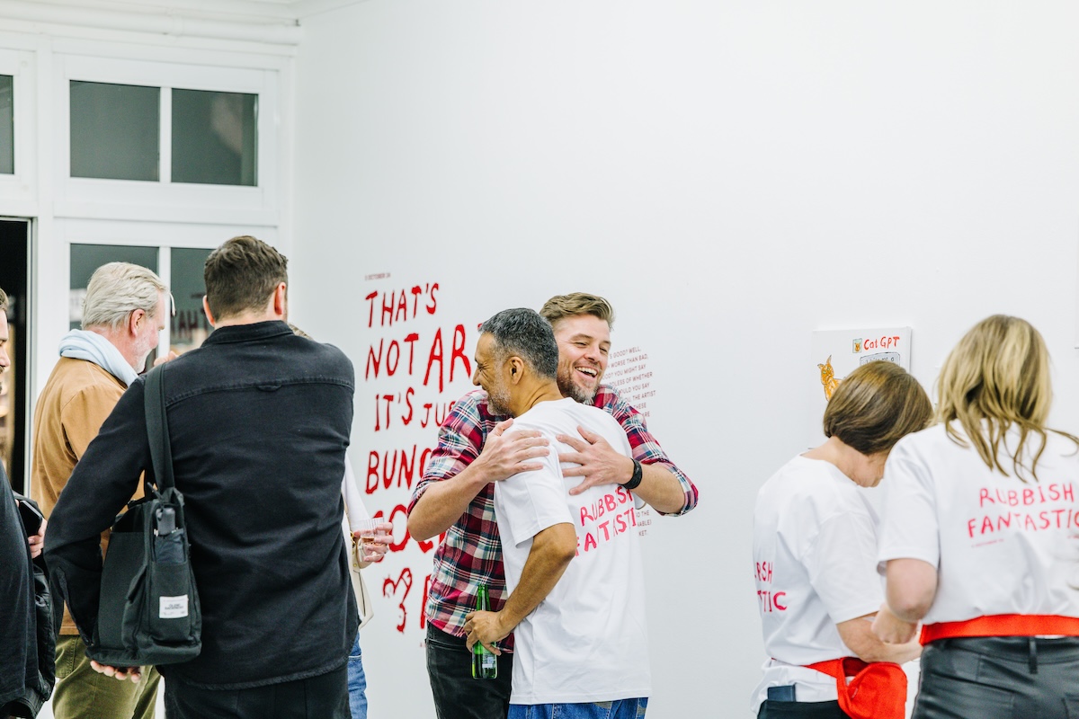 ‘That’s Not Art, It’s Just a Bunch of Cocks and Puns’: Cocogun creative partner Ant Melder showcases art at ‘Rubbish Fantastic’ exhibition