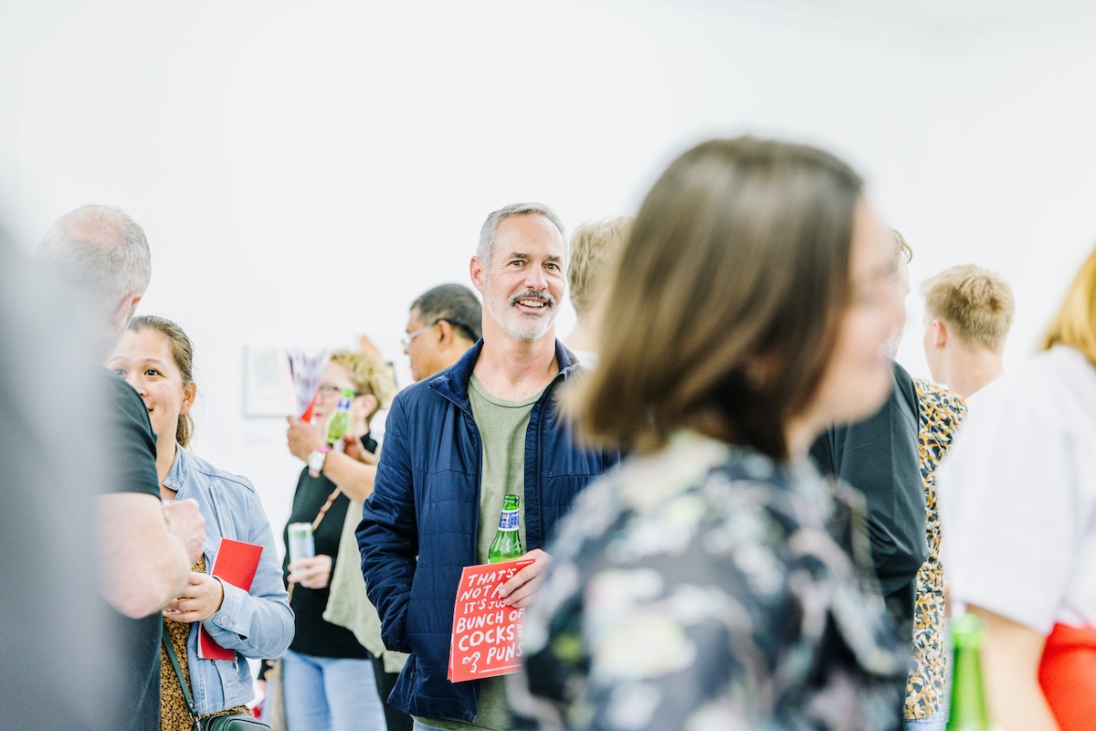 ‘That’s Not Art, It’s Just a Bunch of Cocks and Puns’: Cocogun creative partner Ant Melder showcases art at ‘Rubbish Fantastic’ exhibition