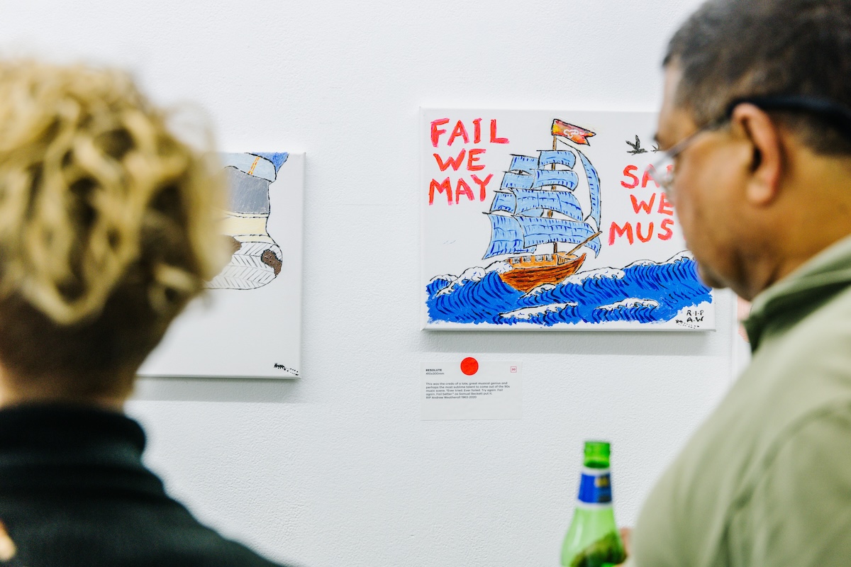 ‘That’s Not Art, It’s Just a Bunch of Cocks and Puns’: Cocogun creative partner Ant Melder showcases art at ‘Rubbish Fantastic’ exhibition