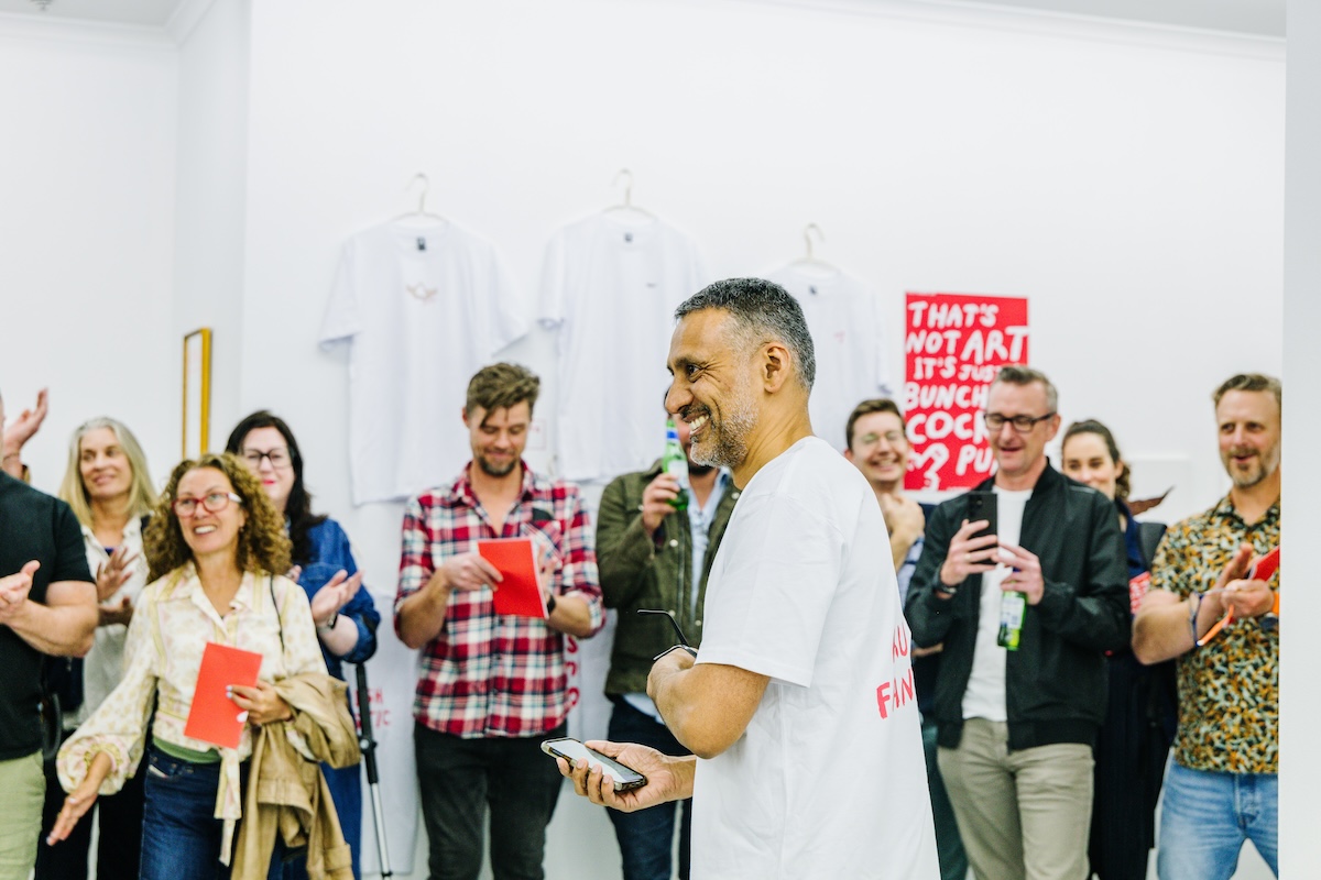 ‘That’s Not Art, It’s Just a Bunch of Cocks and Puns’: Cocogun creative partner Ant Melder showcases art at ‘Rubbish Fantastic’ exhibition