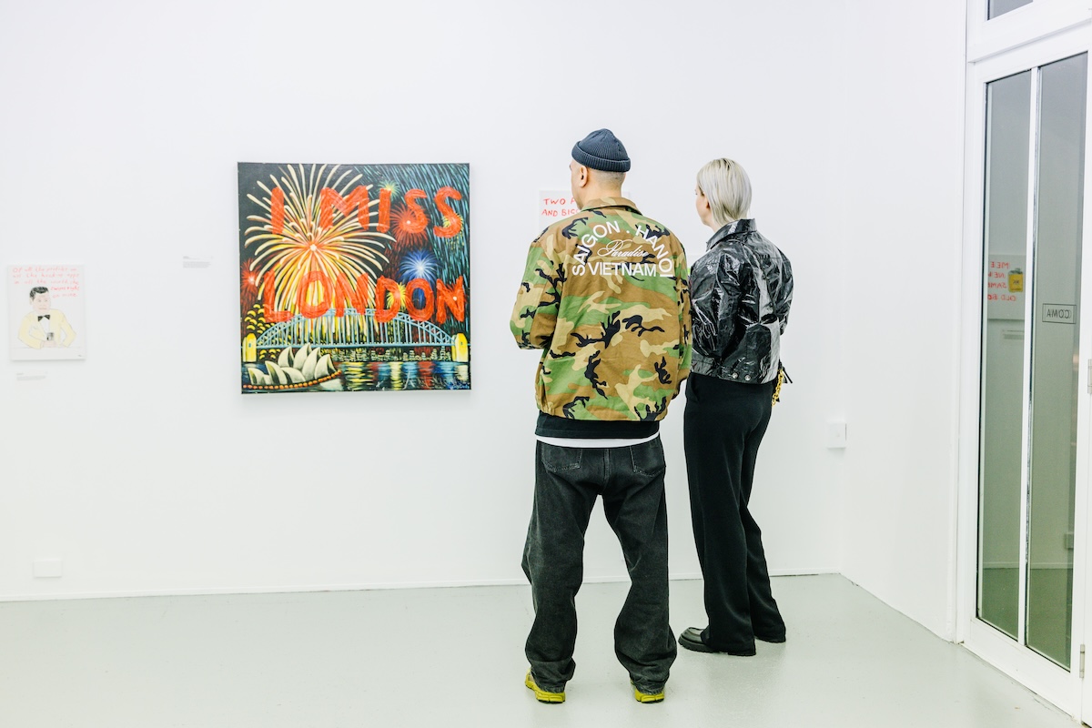 ‘That’s Not Art, It’s Just a Bunch of Cocks and Puns’: Cocogun creative partner Ant Melder showcases art at ‘Rubbish Fantastic’ exhibition