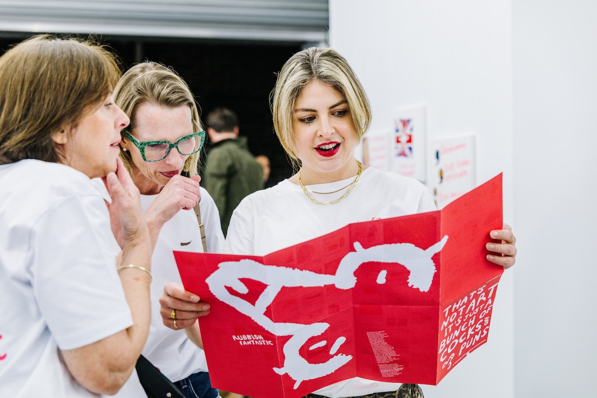 ‘That’s Not Art, It’s Just a Bunch of Cocks and Puns’: Cocogun creative partner Ant Melder showcases art at ‘Rubbish Fantastic’ exhibition