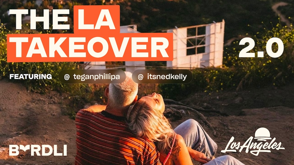 Tegan Phillipa + Nathan Landers spotlight LA’s best in BYRDLI’s new ‘LA Takeover 2.0’ campaign