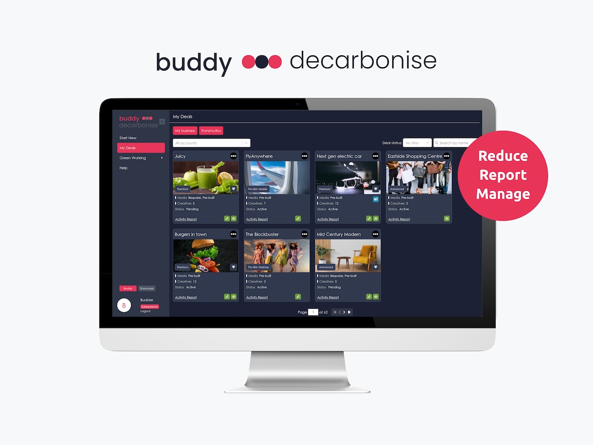 Top brands use BIG’s Buddy Buddy Decarbonise platform to help reduce campaign emissions