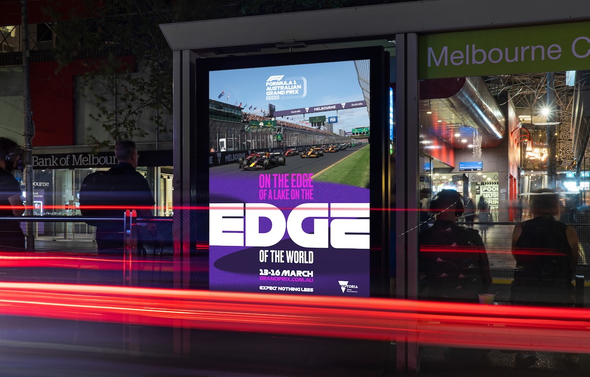 The Formula 1 Australian Grand Prix Revs Aussies up to Expect Nothing Less in Rebrand via Bullfrog