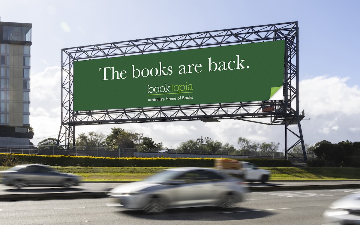 Booktopia is ‘Australia’s home of books’ in nationwide creative campaign via TRP