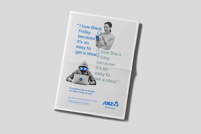 ANZ aims to spoil the Black Friday fraudster party in latest campaign via TBWANZ