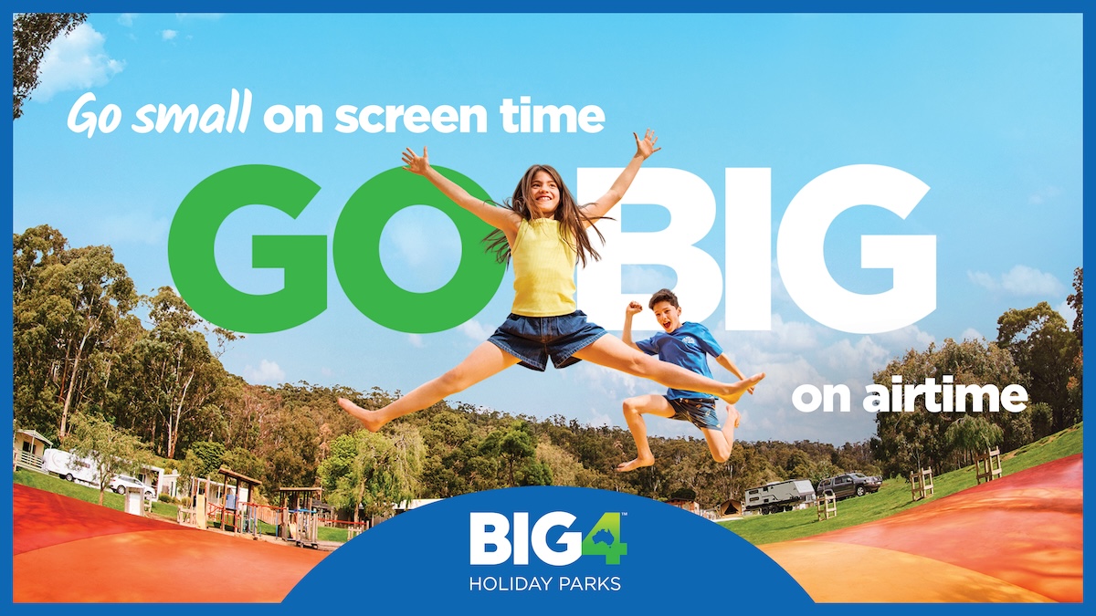 Aussies can pay small to GO BIG this summer in new BIG4 Holiday Parks campaign via Pangea