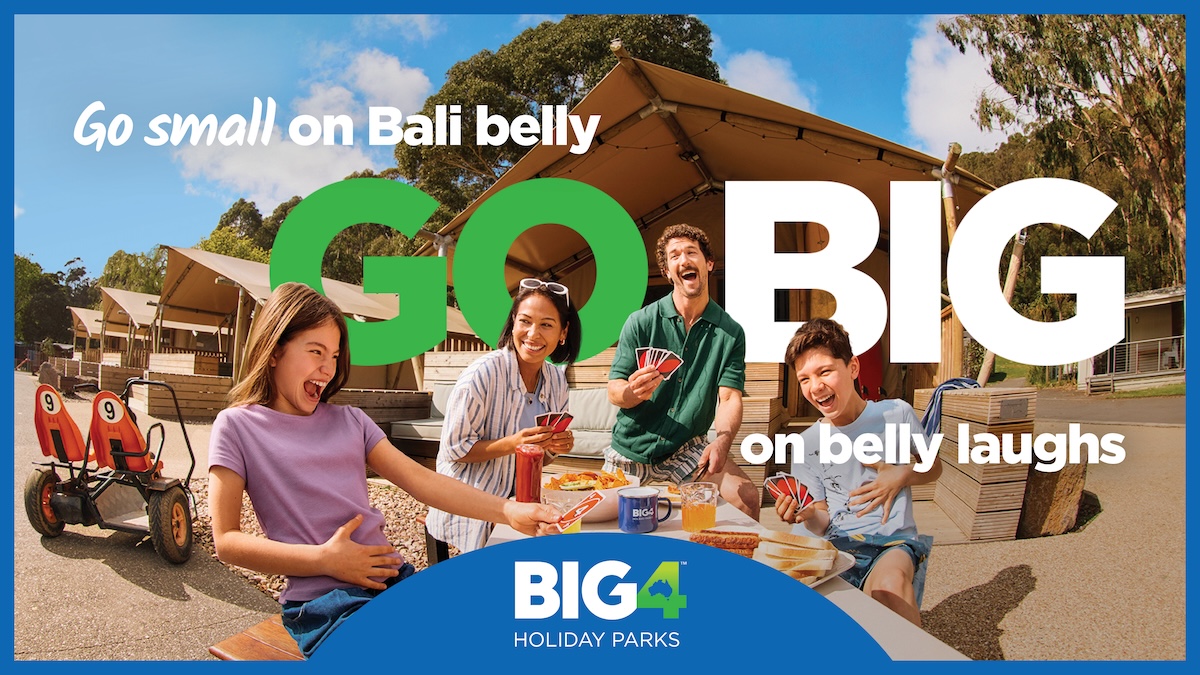 Aussies can pay small to GO BIG this summer in new BIG4 Holiday Parks campaign via Pangea