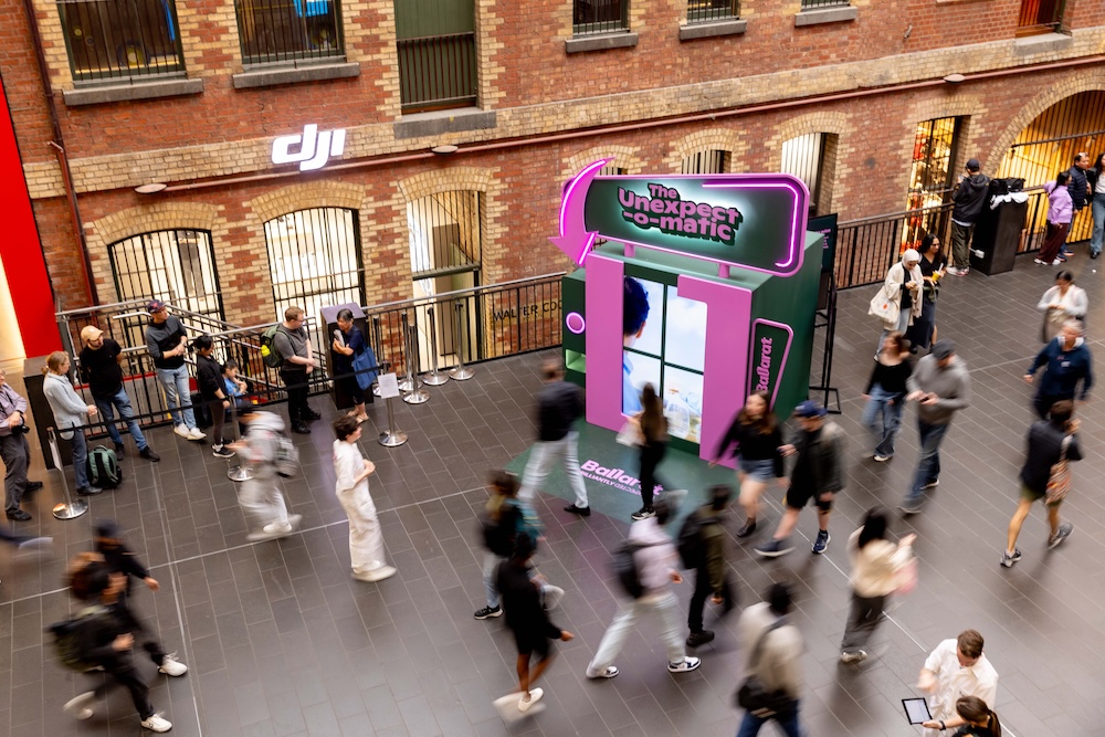 Ballarat extends ‘Brilliantly Unexpected’ brand with larger-than-life activation via Graffiti