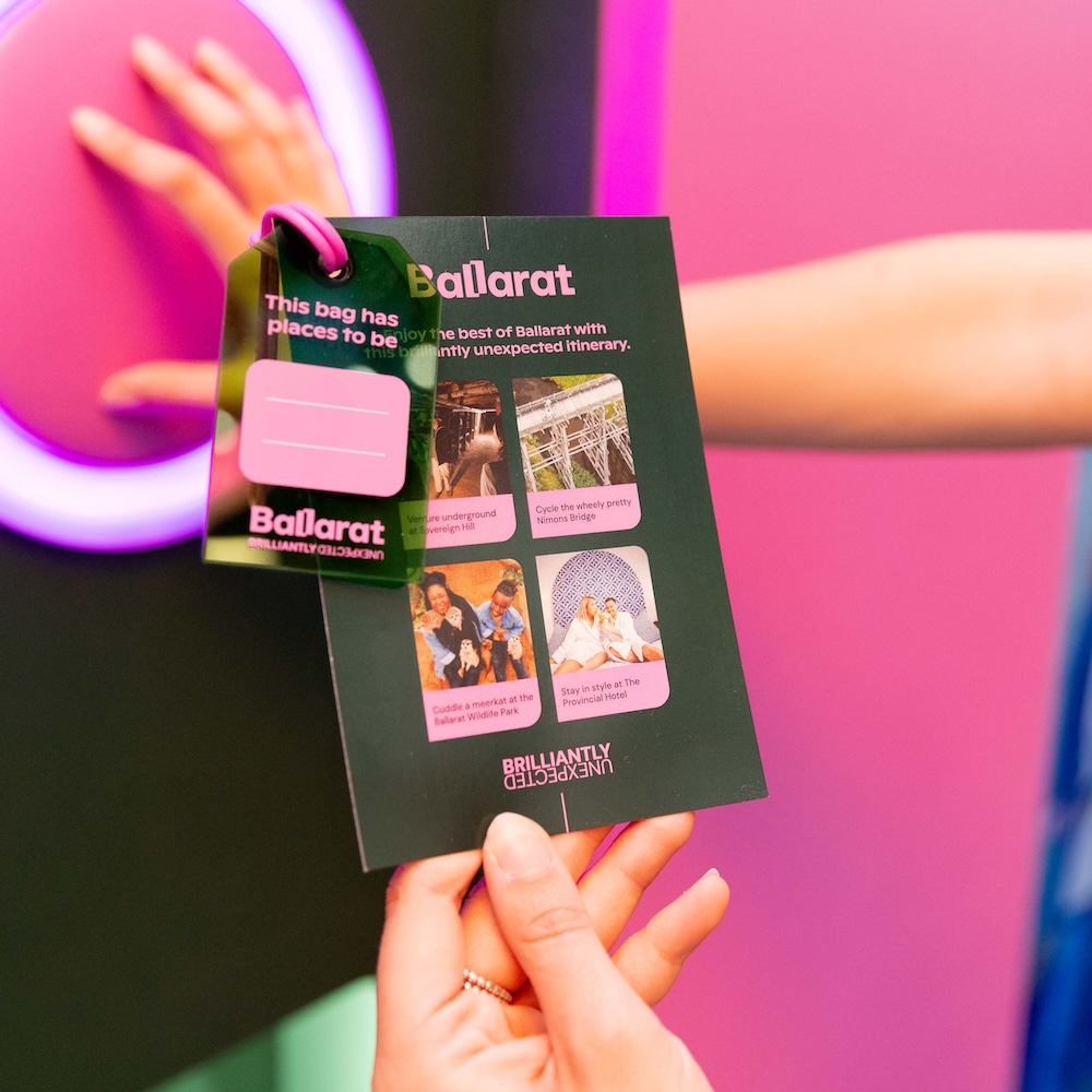 Ballarat extends ‘Brilliantly Unexpected’ brand with larger-than-life activation via Graffiti