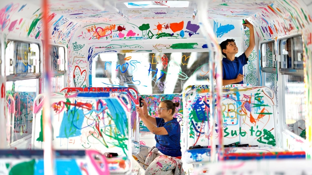POSCA unleashes the power of creativity in kids in new interactive art project ‘Art over everything’ via Sunday Gravy and The Glue Society